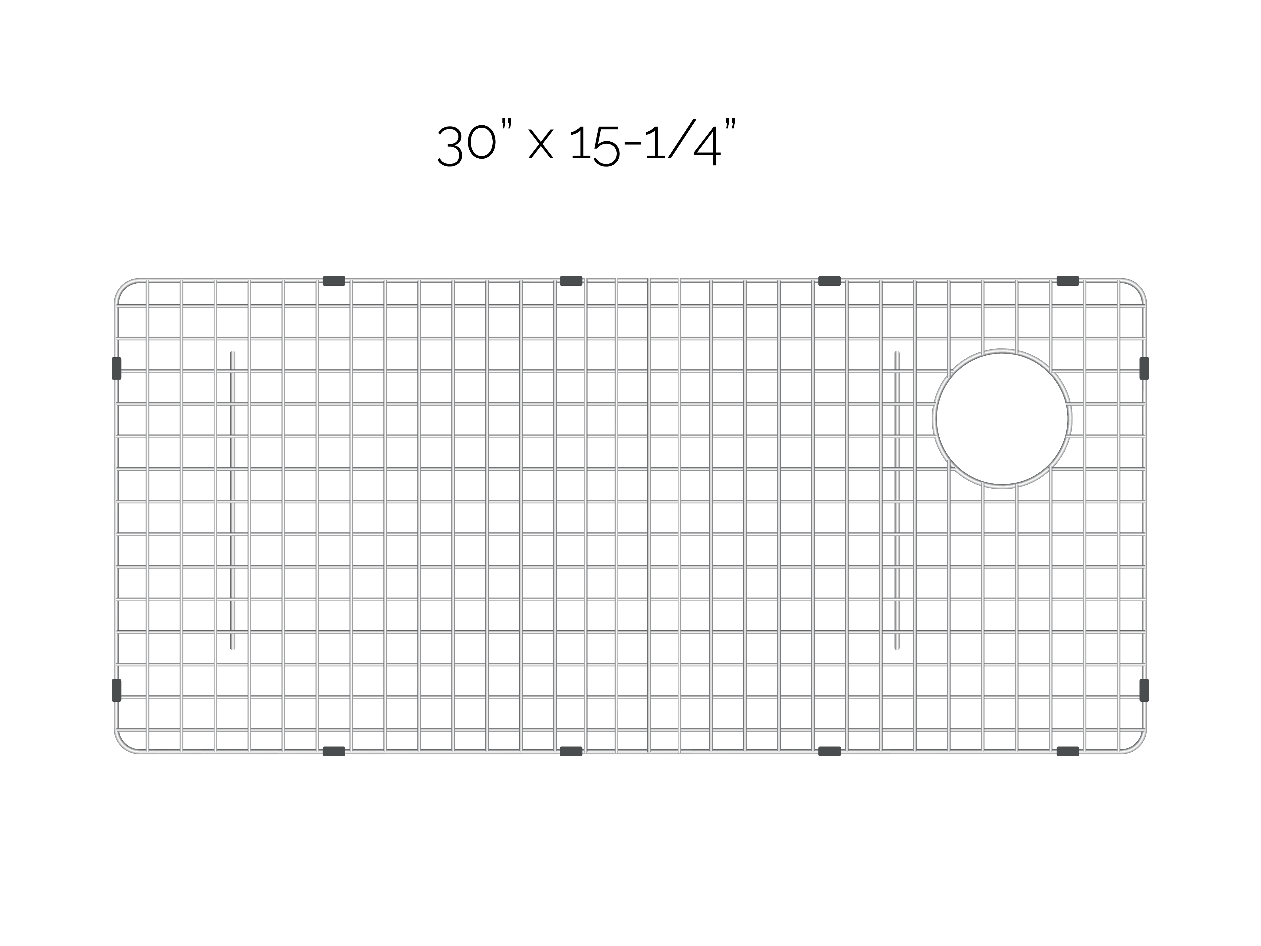 Stainless Steel Bottom Grid – GRS 841