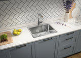 24 Inch Stainless Steel Dual Mount Kitchen Sink Single Bowl - Sink Depot Dual R24