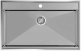 33 inch Stainless Steel Dual mount Large Single Bowl Kitchen Sink - Dual M33