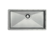32 inch Flush Mount Large Single Bowl Stainless Steel Sink - Bologna TZ Z762