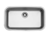 31 inch Stainless Steel Undermount Single Bowl Kitchen Sink - Classic 31 - Sink Depot