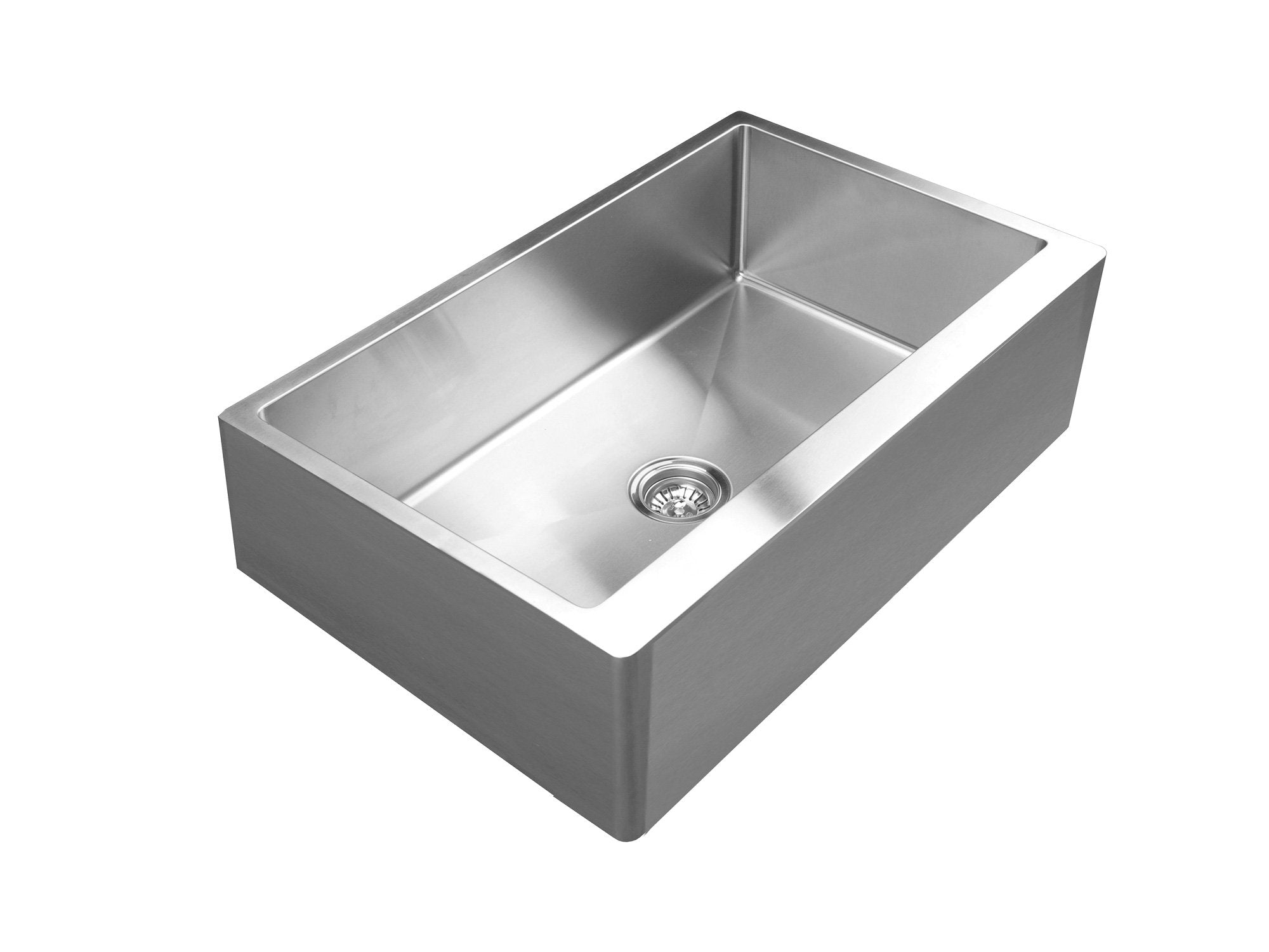 33 inch Stainless Steel Farmhouse Single Bowl Kitchen Sink - Apron S33 - Sink Depot