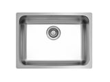 24 inch Stainless Steel Dualmount Single Bowl Deep Utility Laundry Sink - Utility L24
