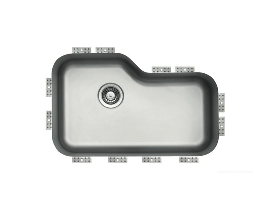 32 Inch Flush Mount Kitchen Sink - TopZero Zurich TZ C761 – Sink Depot